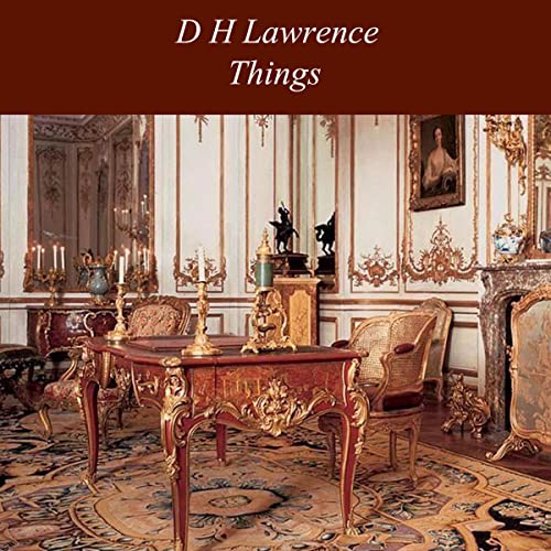 Things Audiolibro Por D.H. Lawrence arte de portada