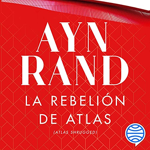 Diseño de la portada del título La rebelión de Atlas