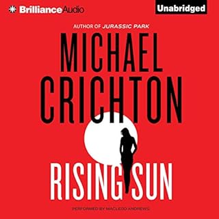 Rising Sun Audiolibro Por Michael Crichton arte de portada