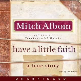 Have a Little Faith Audiobook By Mitch Albom cover art