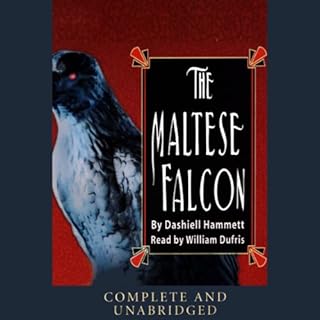 The Maltese Falcon Audiolibro Por Dashiell Hammett arte de portada