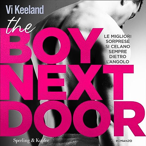 Diseño de la portada del título The boy next door (Italian edition)