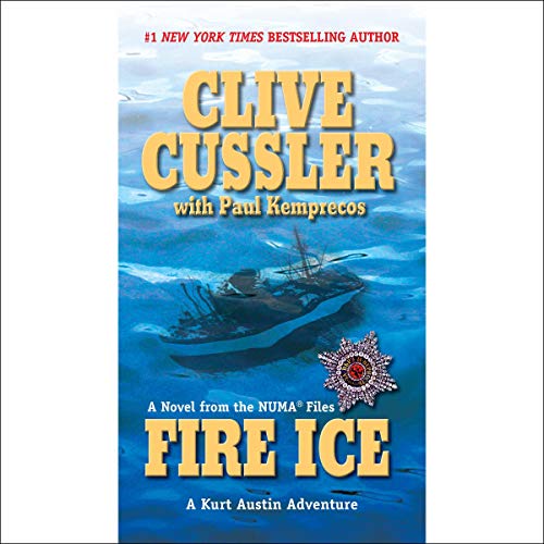 Fire Ice Audiolibro Por Clive Cussler arte de portada