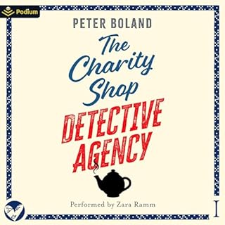 The Charity Shop Detective Agency Audiolibro Por Peter Boland arte de portada