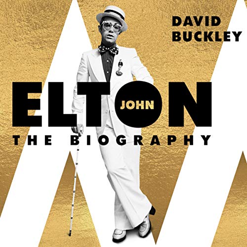 Elton John Audiolibro Por David Buckley arte de portada