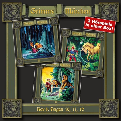 Grimms Märchen Box 4 Audiolibro Por Brüder Grimm arte de portada