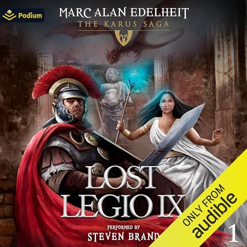 Lost Legio IX Audiolibro Por Marc Alan Edelheit arte de portada