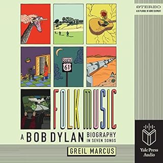 Folk Music Audiolibro Por Greil Marcus arte de portada