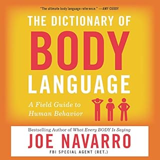 The Dictionary of Body Language Audiolibro Por Joe Navarro arte de portada