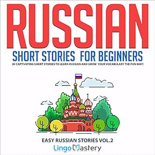 Russian Short Stories for Beginners Volume 2 Audiolibro Por Lingo Mastery arte de portada