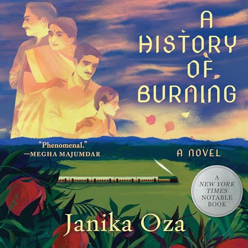 A History of Burning Audiobook By Janika Oza cover art