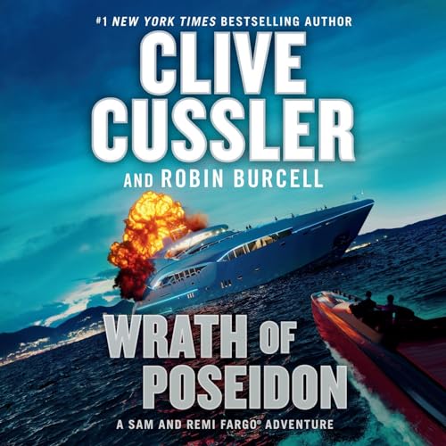 Wrath of Poseidon Audiolibro Por Clive Cussler, Robin Burcell arte de portada