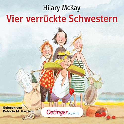 Vier verrückte Schwestern Audiolibro Por Hilary McKay arte de portada