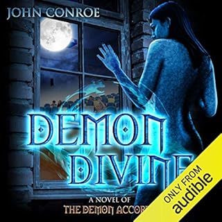 Demon Divine Audiolibro Por John Conroe arte de portada