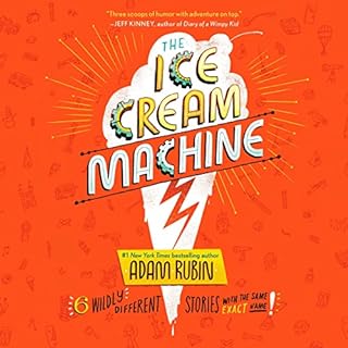 The Ice Cream Machine Audiolibro Por Adam Rubin arte de portada