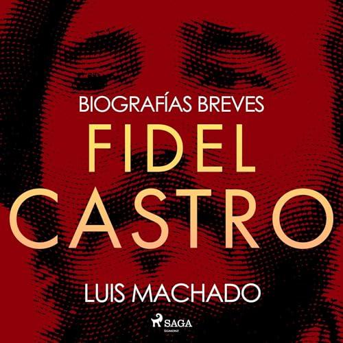 Diseño de la portada del título Biografías breves - Fidel Castro