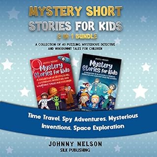 Mystery Short Stories for Kids 2 in 1 Bundle Audiolibro Por Johnny Nelson arte de portada