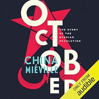 October Audiolibro Por China Mieville arte de portada