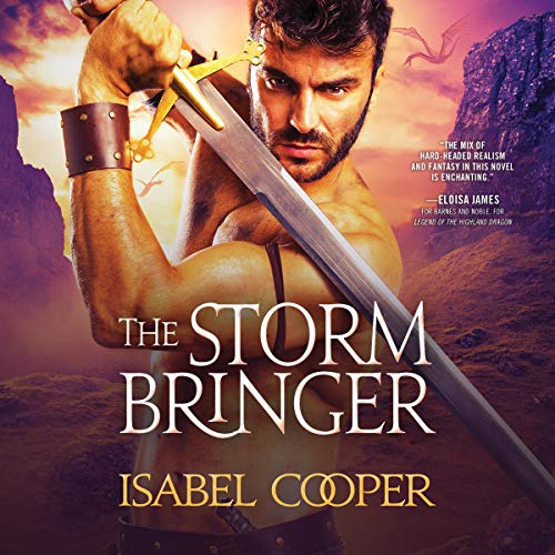 The Stormbringer Audiolibro Por Isabel Cooper arte de portada