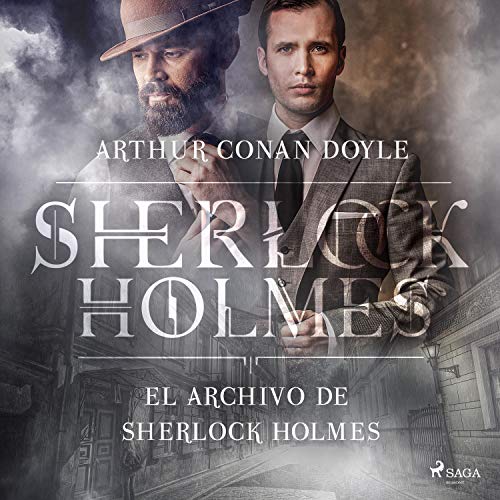 Diseño de la portada del título El archivo de Sherlock Holmes