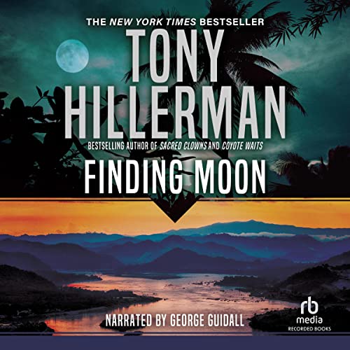 Finding Moon Audiolibro Por Tony Hillerman arte de portada