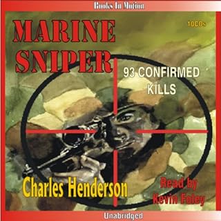 Marine Sniper Audiobook By Charles Henderson cover art