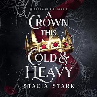 A Crown This Cold and Heavy Audiolibro Por Stacia Stark arte de portada