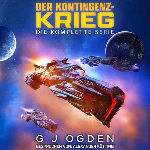 Page de couverture de Der Kontingenz-Krieg: Die komplett Serie [The Contingency War: The Complete Series]