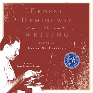 Ernest Hemingway on Writing Audiolibro Por Larry W. Phillips - editor arte de portada