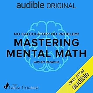 No Calculator? No Problem! Audiolibro Por Art Benjamin, The Great Courses arte de portada