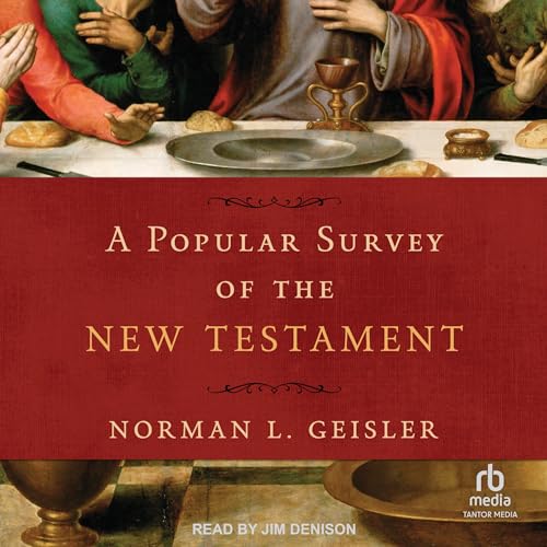 A Popular Survey of the New Testament Audiolivro Por Norman L. Geisler capa