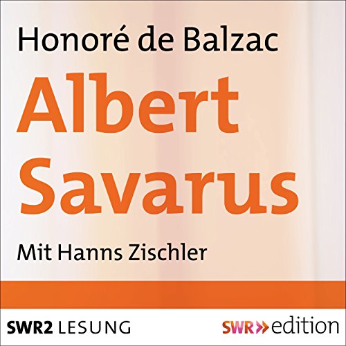 Albert Savarus Titelbild