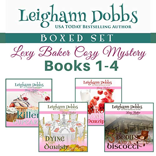 Lexy Baker Cozy Mystery Series Boxed Set Vol 1 Audiobook By Leighann Dobbs cover art