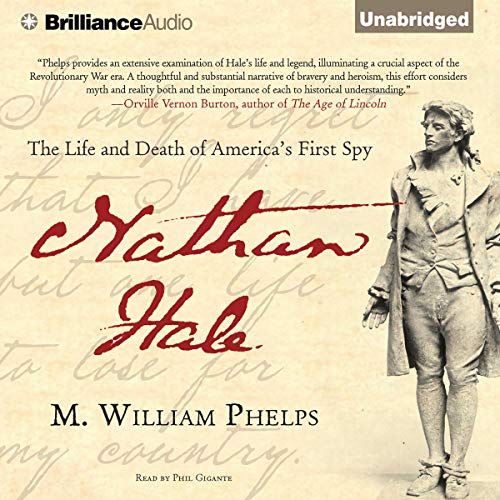 Nathan Hale Audiolibro Por M. William Phelps arte de portada