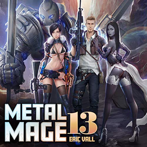 Metal Mage 13 Audiolivro Por Eric Vall capa