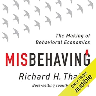 Misbehaving Audiobook By Richard H. Thaler cover art