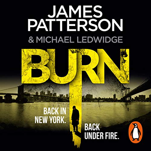 Burn Audiolibro Por James Patterson arte de portada