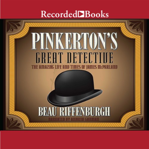 Pinkerton's Great Detective Audiolibro Por Beau Riffenburgh arte de portada