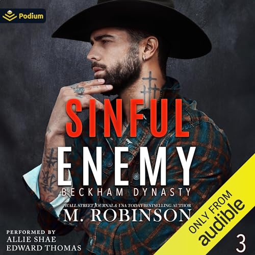 Sinful Enemy Audiolibro Por M. Robinson arte de portada