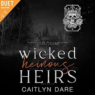 Wicked Heinous Heirs Audiolibro Por Caitlyn Dare arte de portada