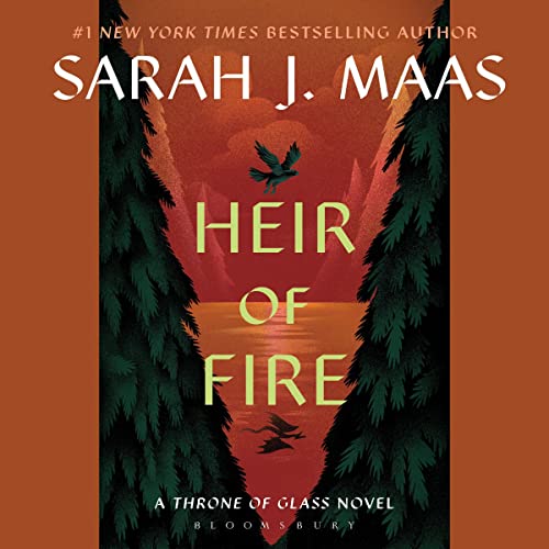 Heir of Fire Audiolibro Por Sarah J. Maas arte de portada