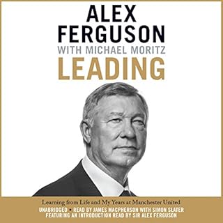 Leading Audiobook By Alex Ferguson, Michael Moritz cover art