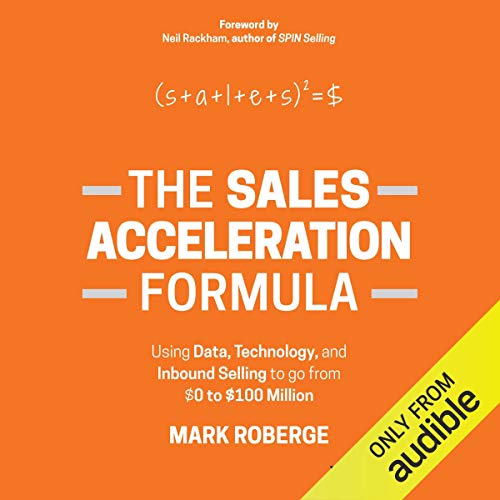 The Sales Acceleration Formula Audiolibro Por Mark Roberge arte de portada