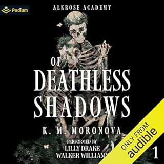 Of Deathless Shadows Audiolibro Por K. M. Moronova arte de portada