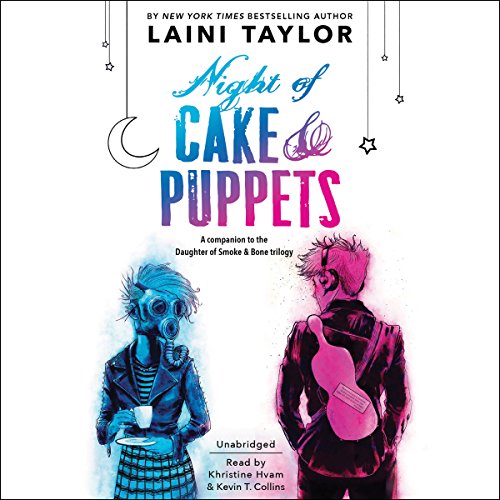 Night of Cake & Puppets Audiolibro Por Laini Taylor arte de portada