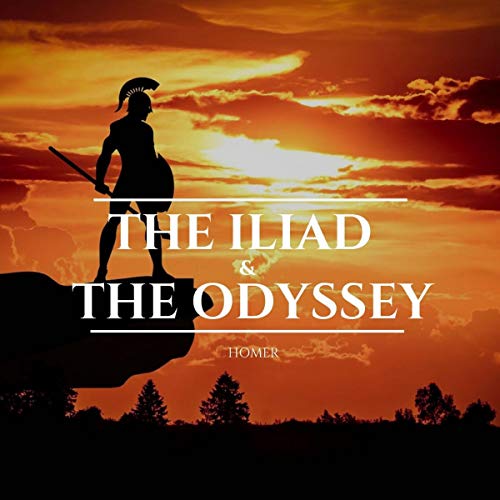 The Iliad & the Odyssey Audiolibro Por Homer arte de portada