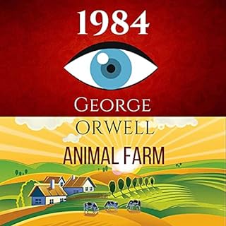 1984 & Animal Farm Audiobook By George Orwell cover art