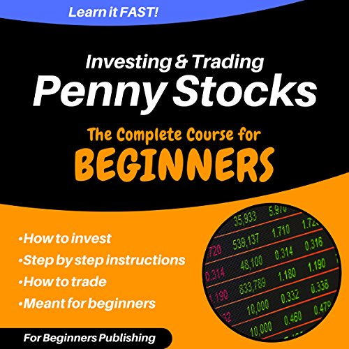 Investing & Trading Penny Stocks Audiolivro Por For Beginners Publishing capa