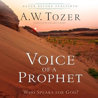 Voice of a Prophet Audiolibro Por A.W. Tozer, James L. Snyder arte de portada