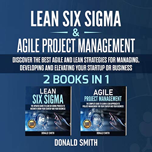 Lean Six Sigma & Agile Project Management: 2 Books in 1 Audiobook By Donald Smith cover art